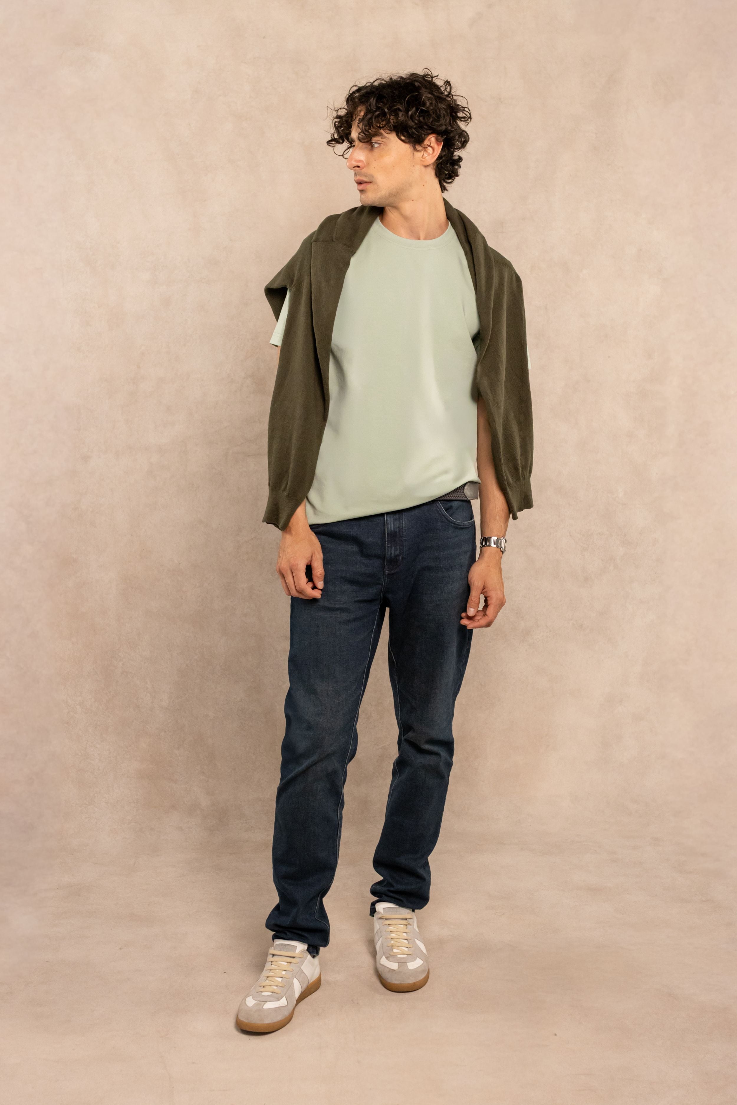 Polera Antimanchas Green Mist