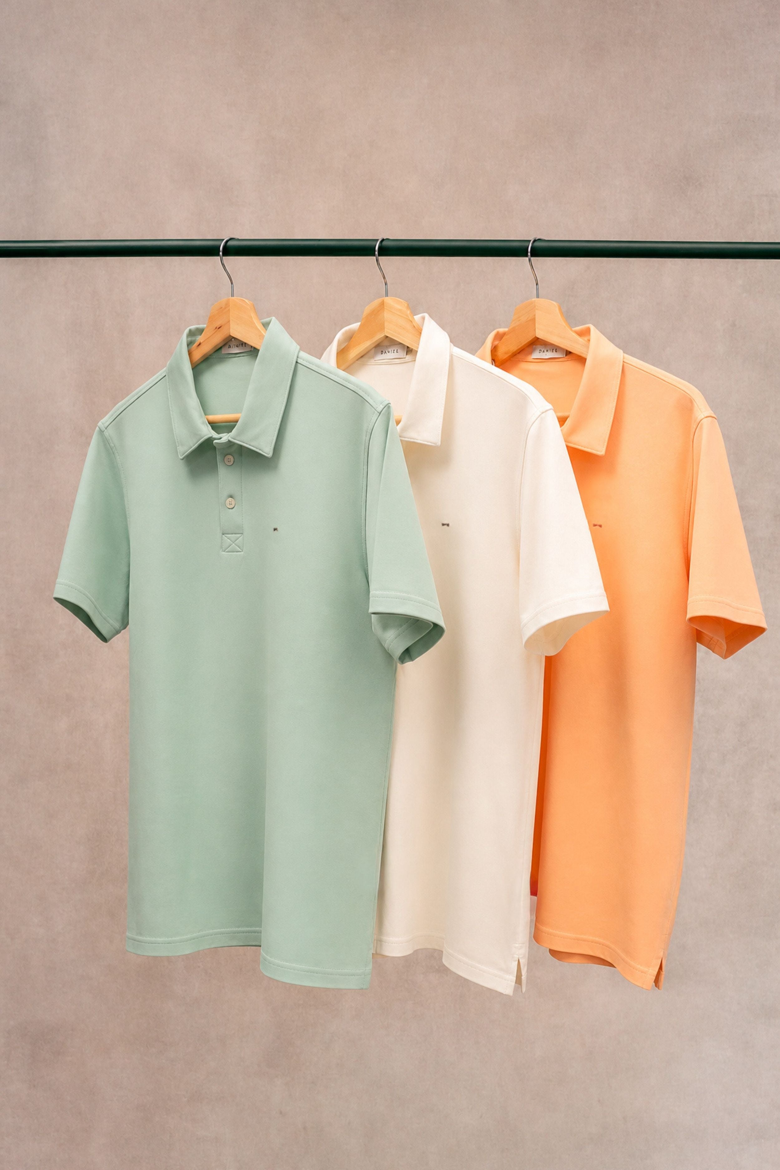 Pack 3 Poleras Cuello Polo Antimanchas