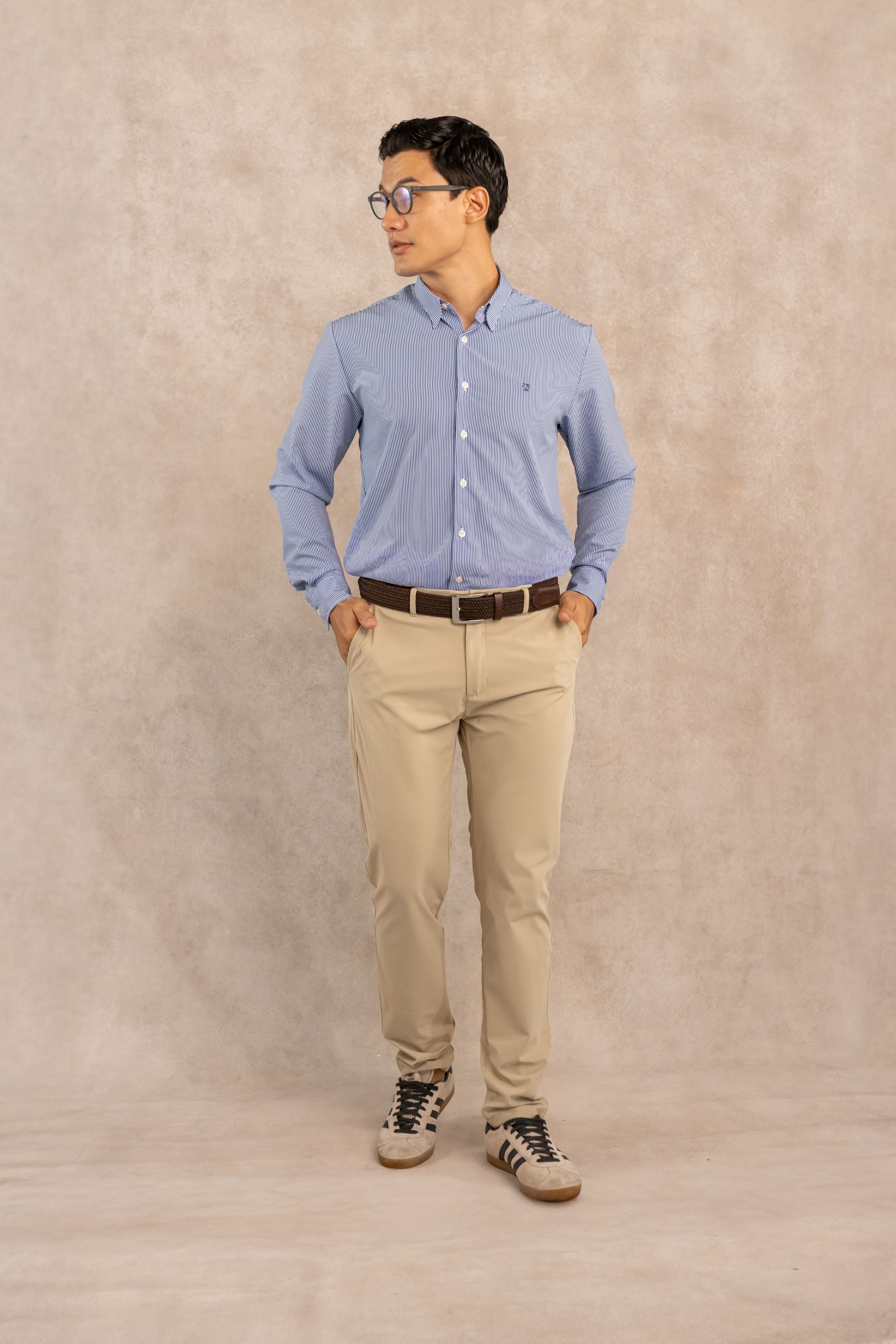 Pantalon Performance Antimanchas Taupe