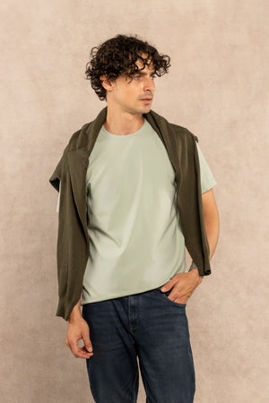 Polera Antimanchas Green Mist